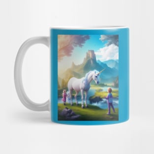 Unicorn And Babies Mug